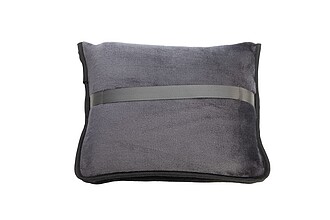 SCHWARZWOLF AMIATA 2in1 fleece travel blanket, grey