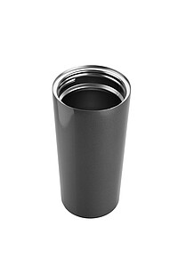 SCHWARZWOLF ARANSOL Double-walled thermo mug, anthracite