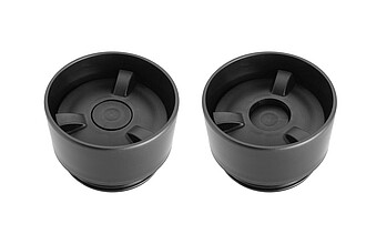 SCHWARZWOLF ARANSOL Double-walled thermo mug, anthracite