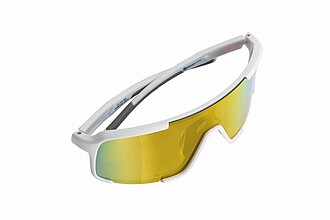 SCHWARZWOLF BARWON Sports polarized glasses, white