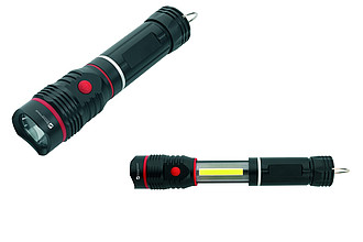 SCHWARZWOLF BIWA Outdoor metal flashlight