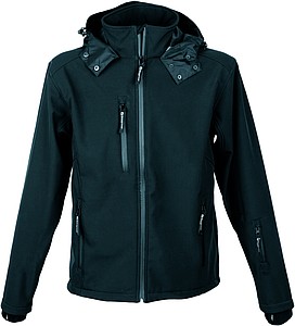 SCHWARZWOLF BREVA Men, black, logo on back, size XXXL