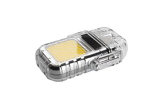 SCHWARZWOLF CALBUCO Electrical rechargeable lighter with a COB flashlight
