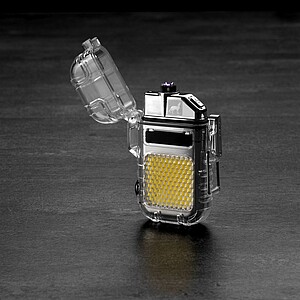 SCHWARZWOLF CALBUCO Electrical rechargeable lighter with a COB flashlight