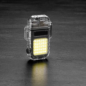 SCHWARZWOLF CALBUCO Electrical rechargeable lighter with a COB flashlight
