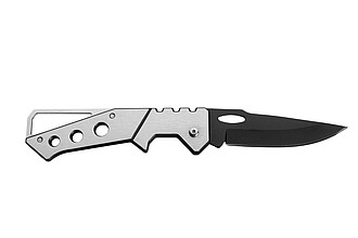 SCHWARZWOLF GEDIZ Folding knife, black/silver