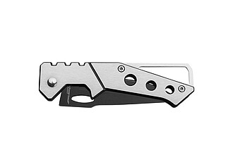 SCHWARZWOLF GEDIZ Folding knife, black/silver