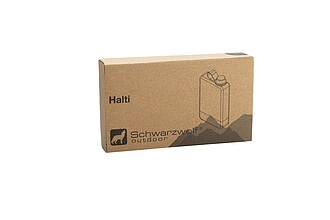 SCHWARZWOLF HALTI hip flask