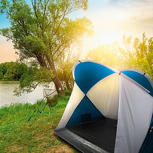 SCHWARZWOLF KERKINI Outdoor shelter for 2 people