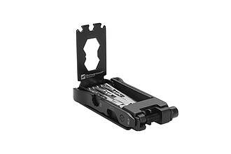 SCHWARZWOLF MERAPI Multifunctional tool for bikers, black
