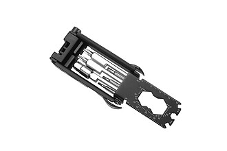 SCHWARZWOLF MERAPI Multifunctional tool for bikers, black