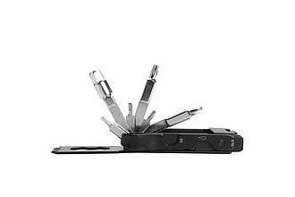 SCHWARZWOLF MERAPI Multifunctional tool for bikers, black