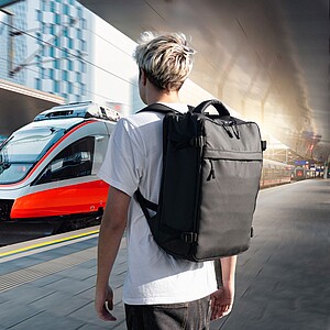 SCHWARZWOLF PALUDI Travel backpack, black