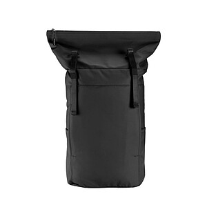 SCHWARZWOLF PEKTUSAN Practical rolltop backpack, black
