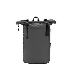 SCHWARZWOLF PEKTUSAN Practical rolltop backpack, grey