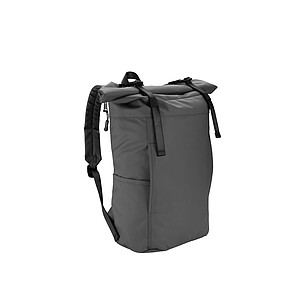 SCHWARZWOLF PEKTUSAN Practical rolltop backpack, grey