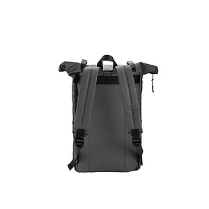 SCHWARZWOLF PEKTUSAN Practical rolltop backpack, grey
