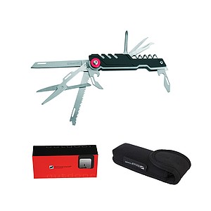 SCHWARZWOLF PELAT Multifunctional knife with 9 tools