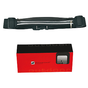 SCHWARZWOLF RAVIK Elastic waterproof belt, black