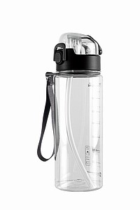 SCHWARZWOLF SEYHAN Sports tritan bottle, 900 ml, transparent