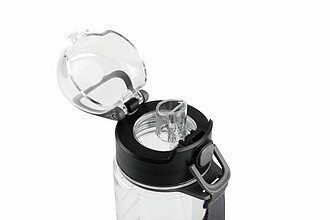 SCHWARZWOLF SEYHAN Sports tritan bottle, 900 ml, transparent