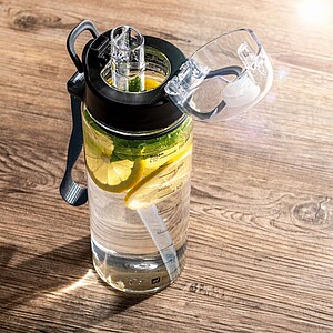 SCHWARZWOLF SEYHAN Sports tritan bottle, 900 ml, transparent