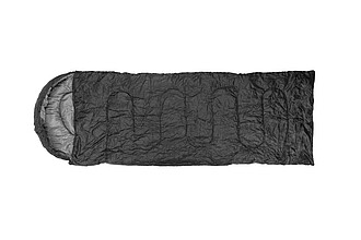 SCHWARZWOLF TORMES Lightweight camping sleeping bag, black/grey