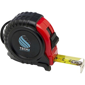 Score 5 metre tape measure, red