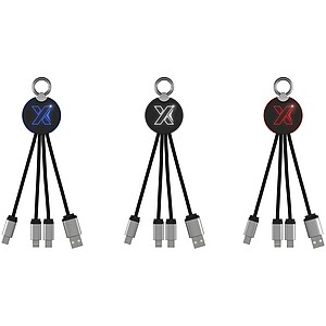 SCX.design C16 ring light-up cable, red