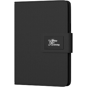 SCX.design O16 A5 light-up notebook power bank, solid black
