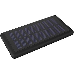 SCX.design P30 8000 mAh light-up solar power bank, solid black