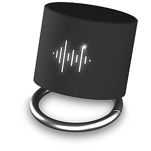 SCX.design S26 light-up ring speaker, solid black