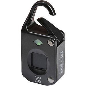 SCX.design T10 fingerprint padlock, solid black