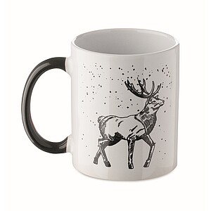 Seasonal ceramic mug 300ml, black