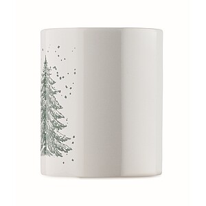 Seasonal ceramic mug 300ml, green