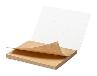 seed paper sticky notepad