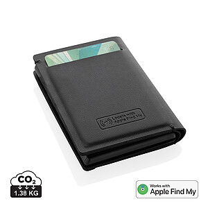 Seekcard RCS rpolyester card wallet with worldwide locating, black