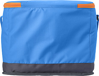 Self-inflatable cooling bag