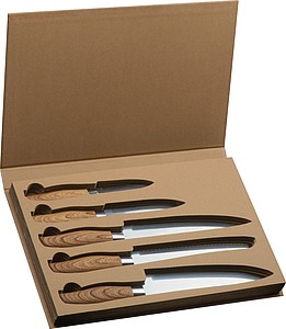 Set of 5 knives