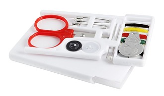 Sewing kit "Tailor" in box,colour white