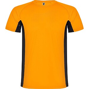 Shanghai short sleeve kids sports t-shirt, fluor orange, size 12