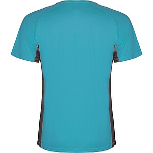 Shanghai short sleeve kids sports t-shirt, turquoise, size 12