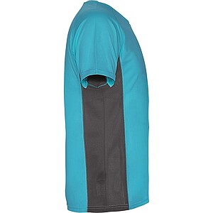 Shanghai short sleeve kids sports t-shirt, turquoise, size 4