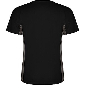 Shanghai short sleeve mens sports t-shirt, black, size S