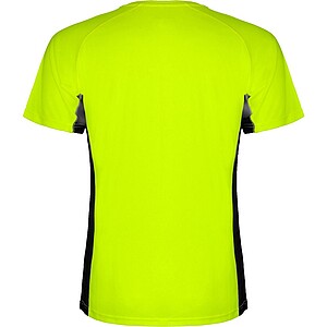 Shanghai short sleeve mens sports t-shirt, fluor green, size S