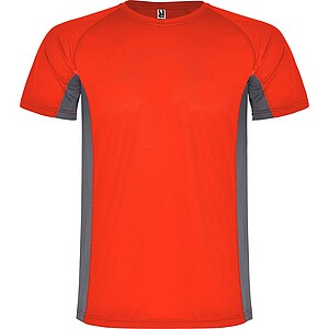 Shanghai short sleeve mens sports t-shirt, red, size S