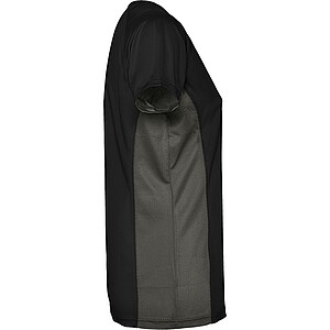 Shanghai short sleeve womens sports t-shirt, black, size 2XL