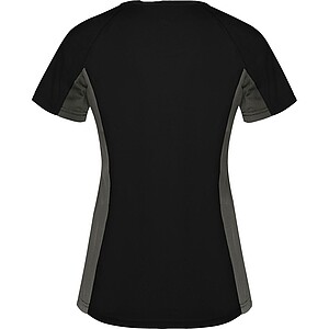 Shanghai short sleeve womens sports t-shirt, black, size S