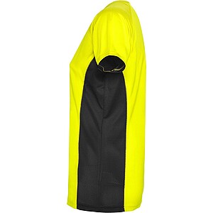 Shanghai short sleeve womens sports t-shirt, fluor yellow, size S