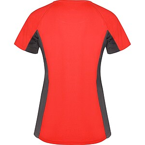 Shanghai short sleeve womens sports t-shirt, red, size L